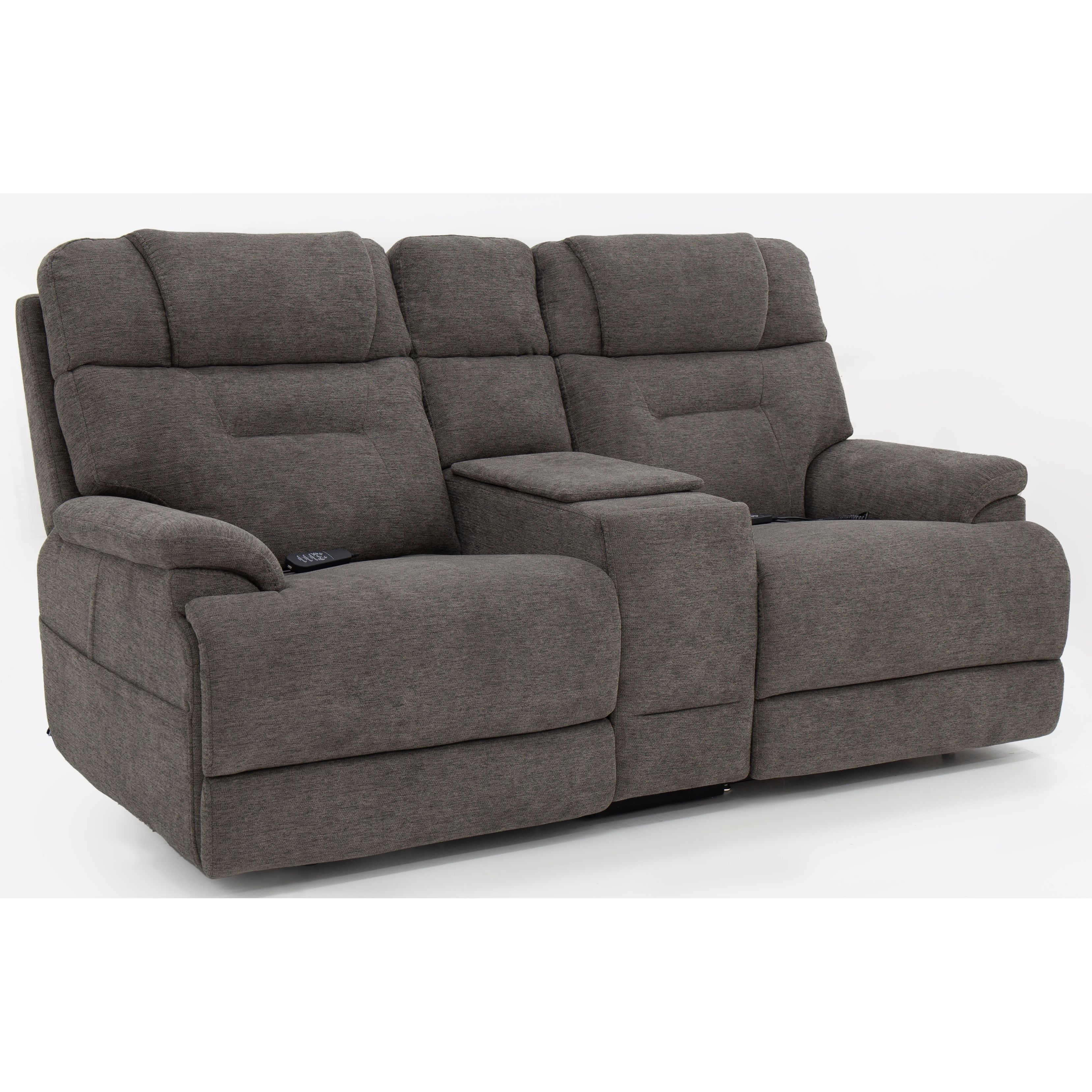 Flexsteel® Zofa Zecliner Triple Power LIFT Reclining Console