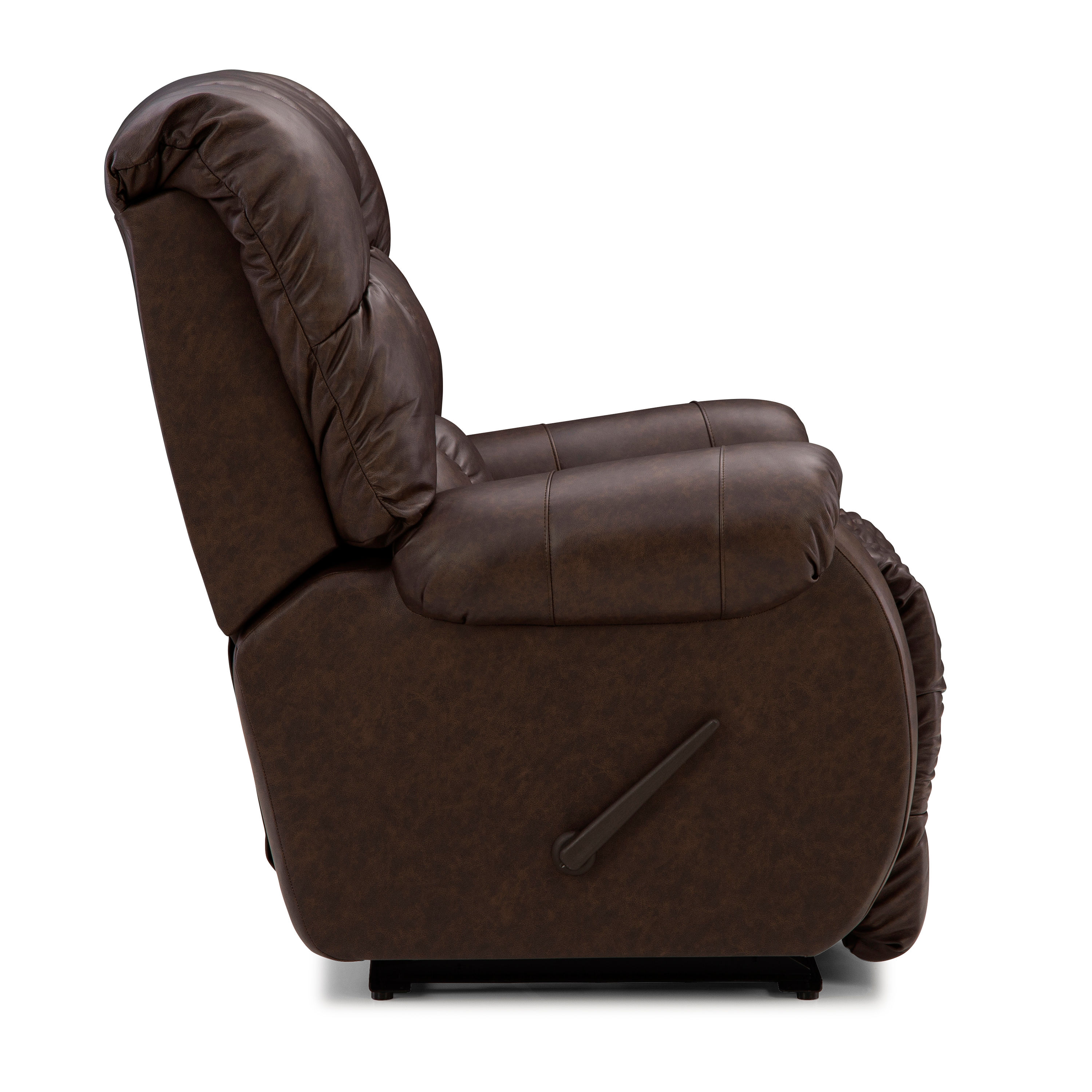 Rake Beast Leather Big Big Man's Recliner (RATED 500 LBS