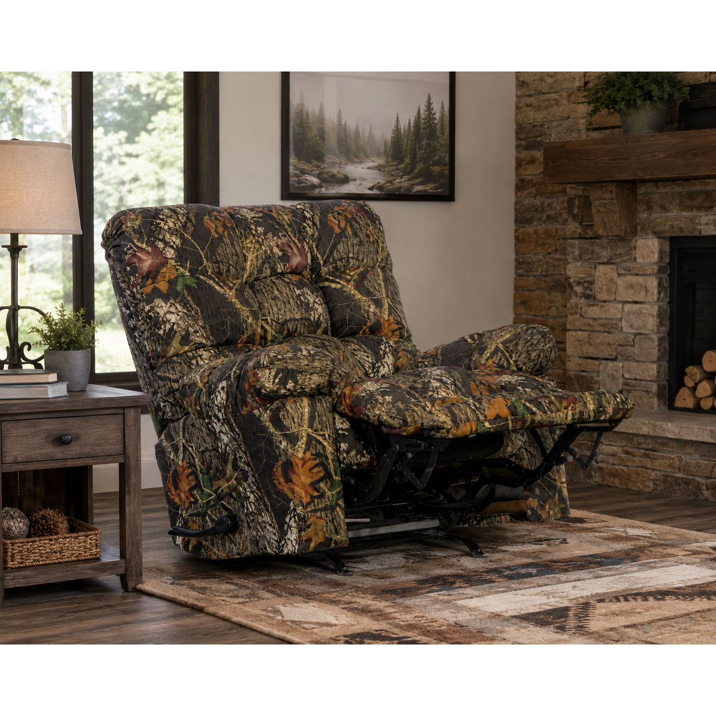Cloud Nine Chaise Rocker Recliner – Oversized – w/ X-TRA Comfort