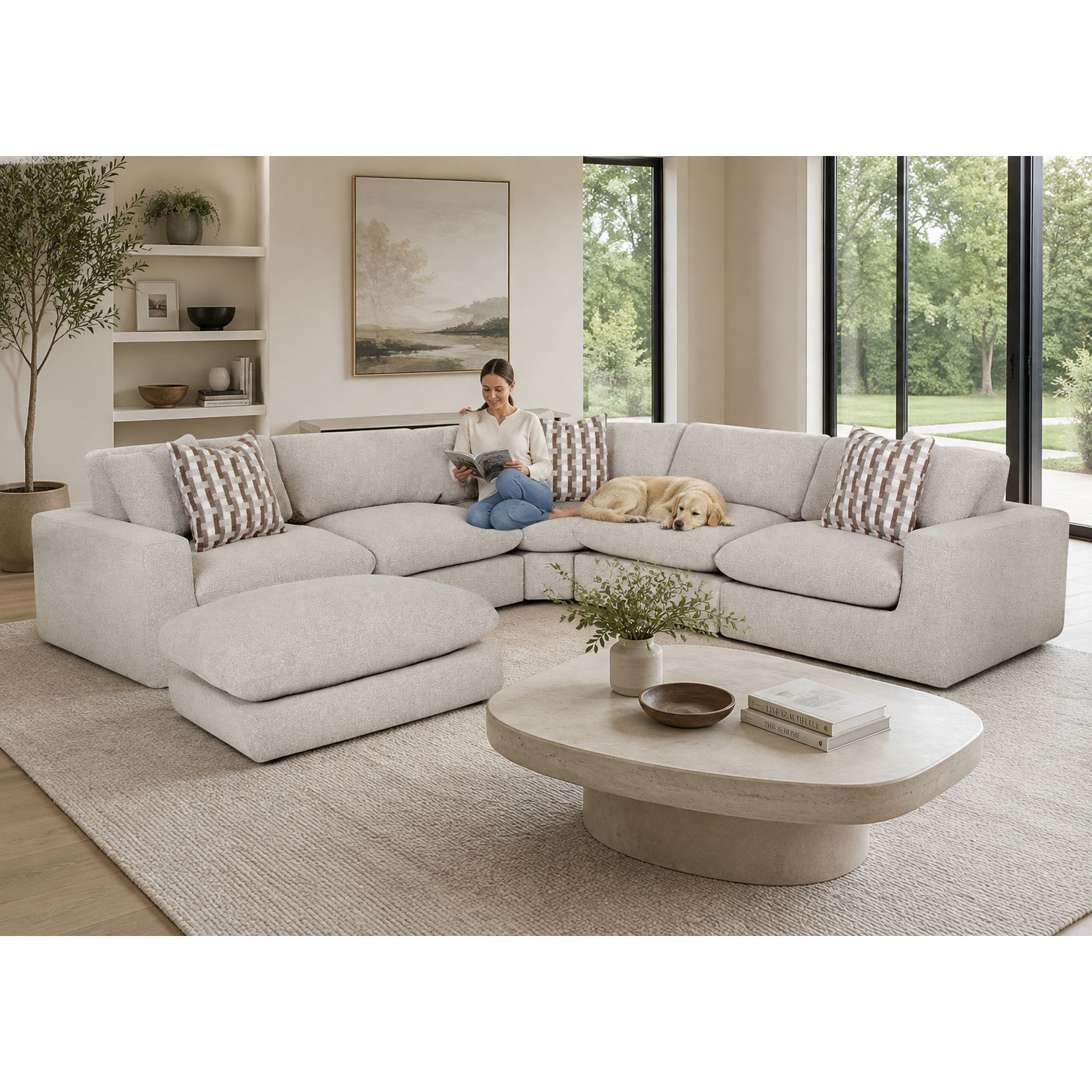Marcella 972 Modular Sectional (Modern Comfort. Made to Move With