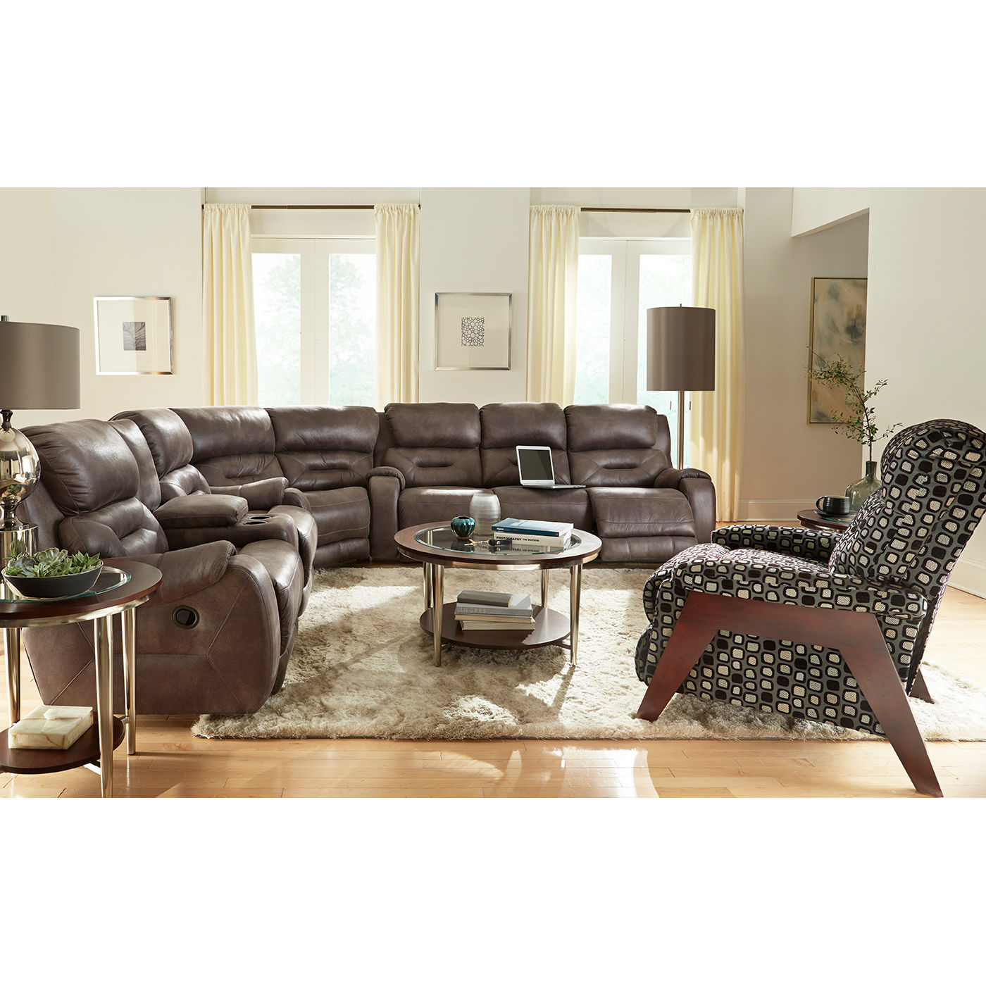 Sting 584 Reclining Sectional - Choice of Colors | Sofas and