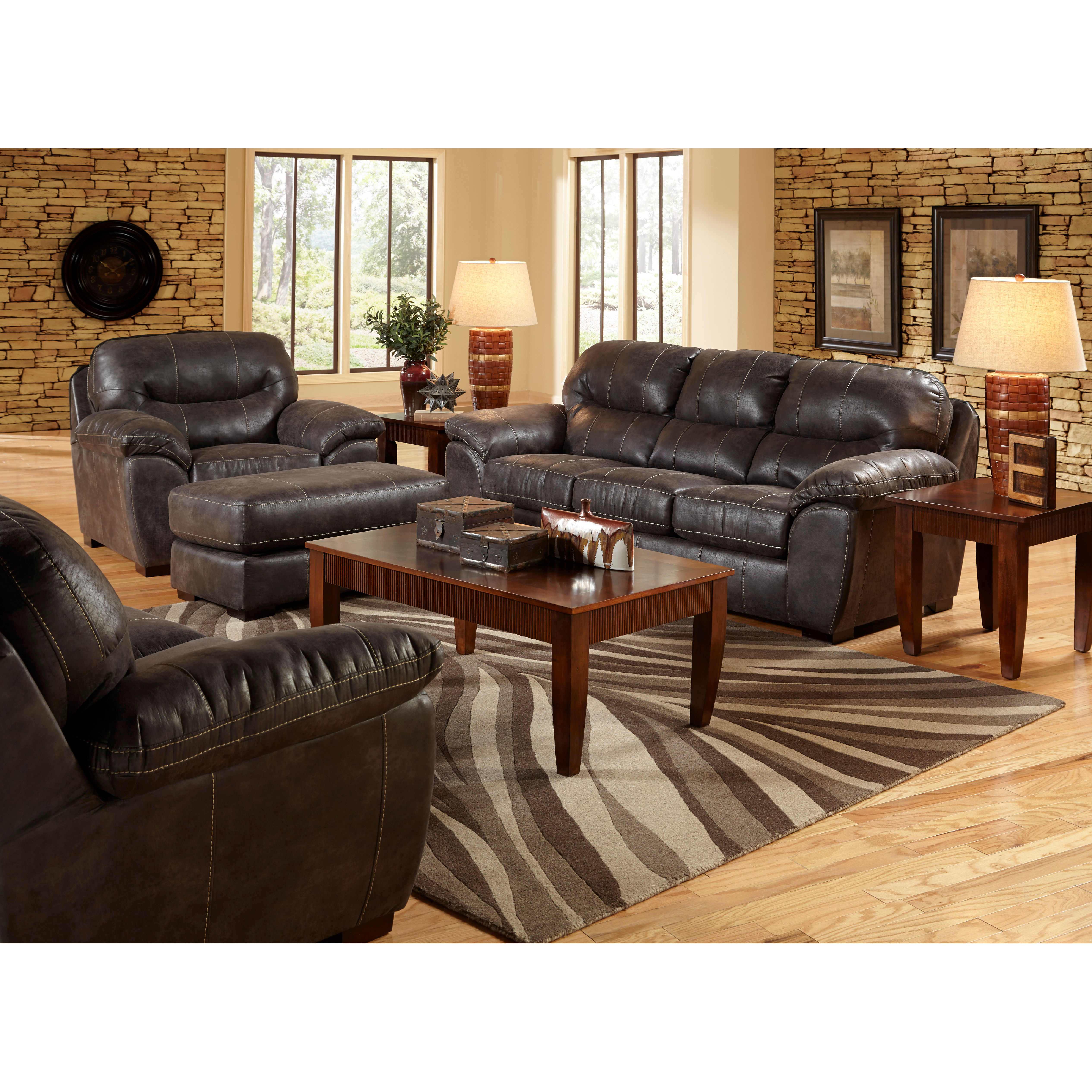 Grant 4453 Faux Leather Fabric 96