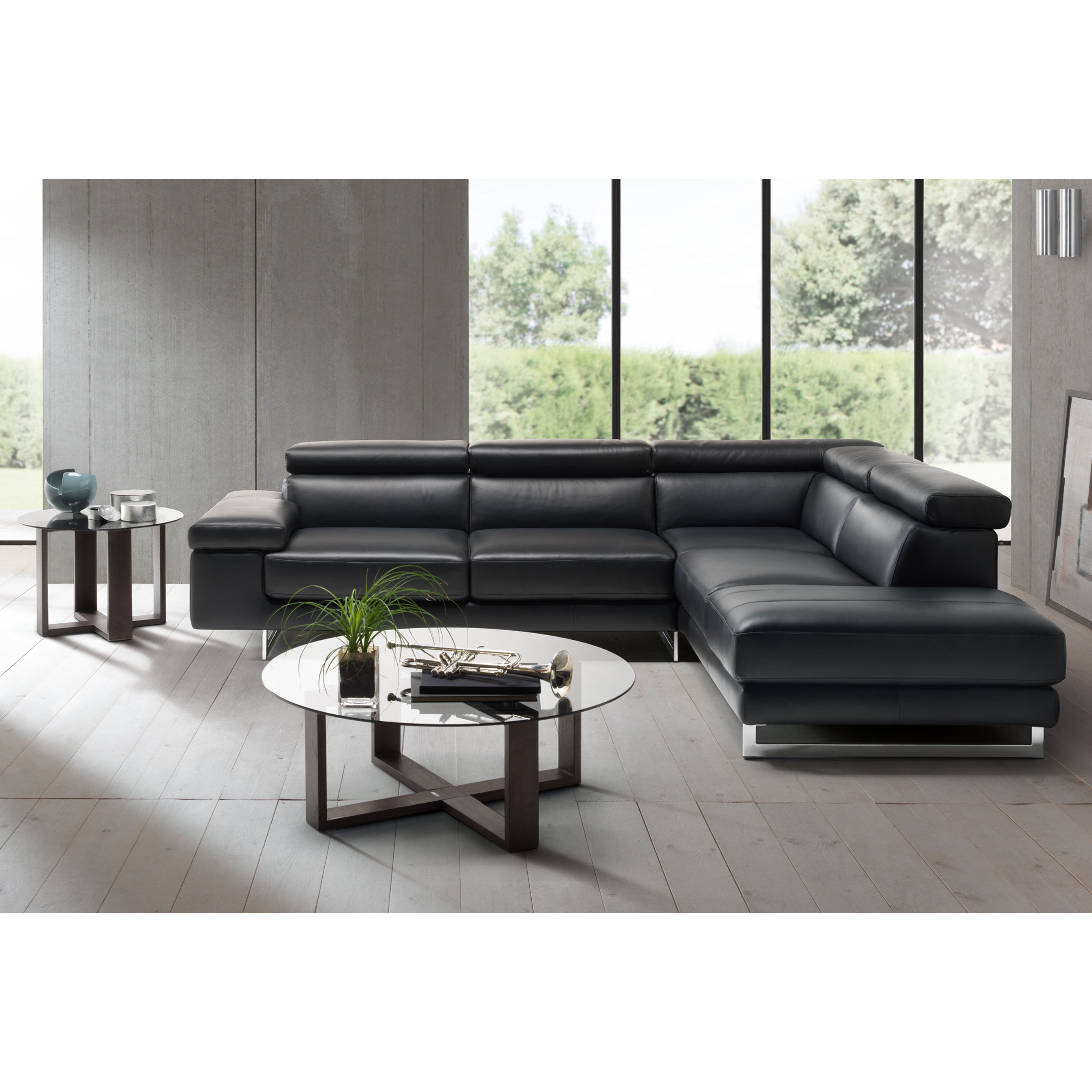 Natuzzi Editions Saggezza B619 Sectional - Thumbnail 4