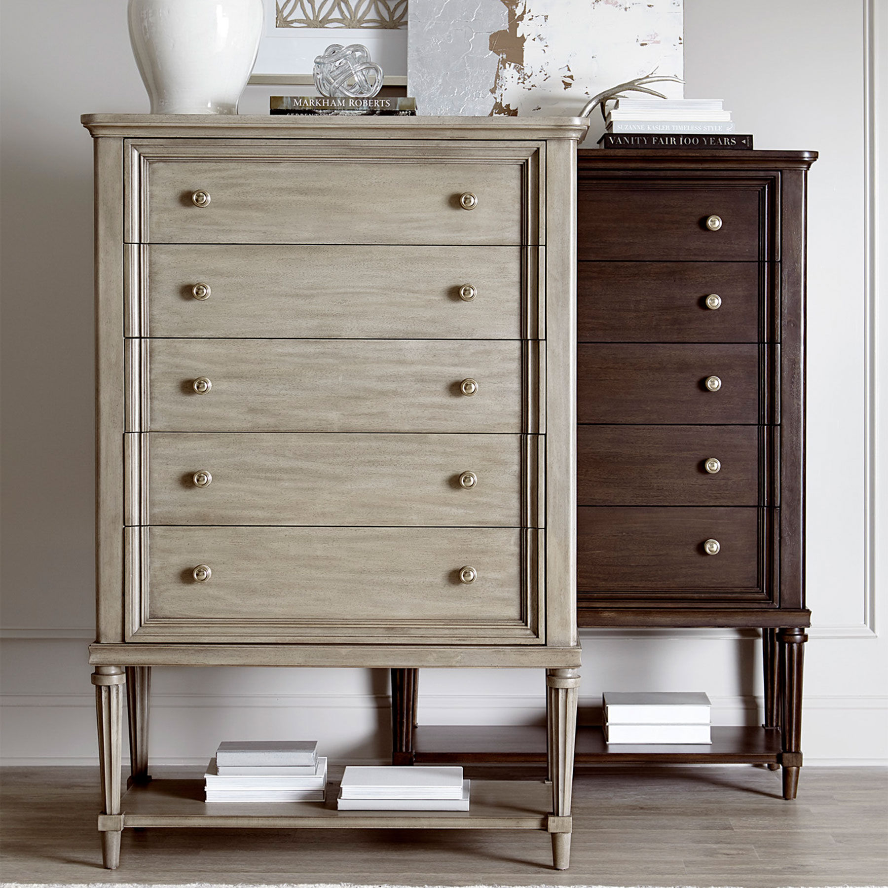Morrissey Kirke Drawer Chest - Smoke | Sofas and Sectionals