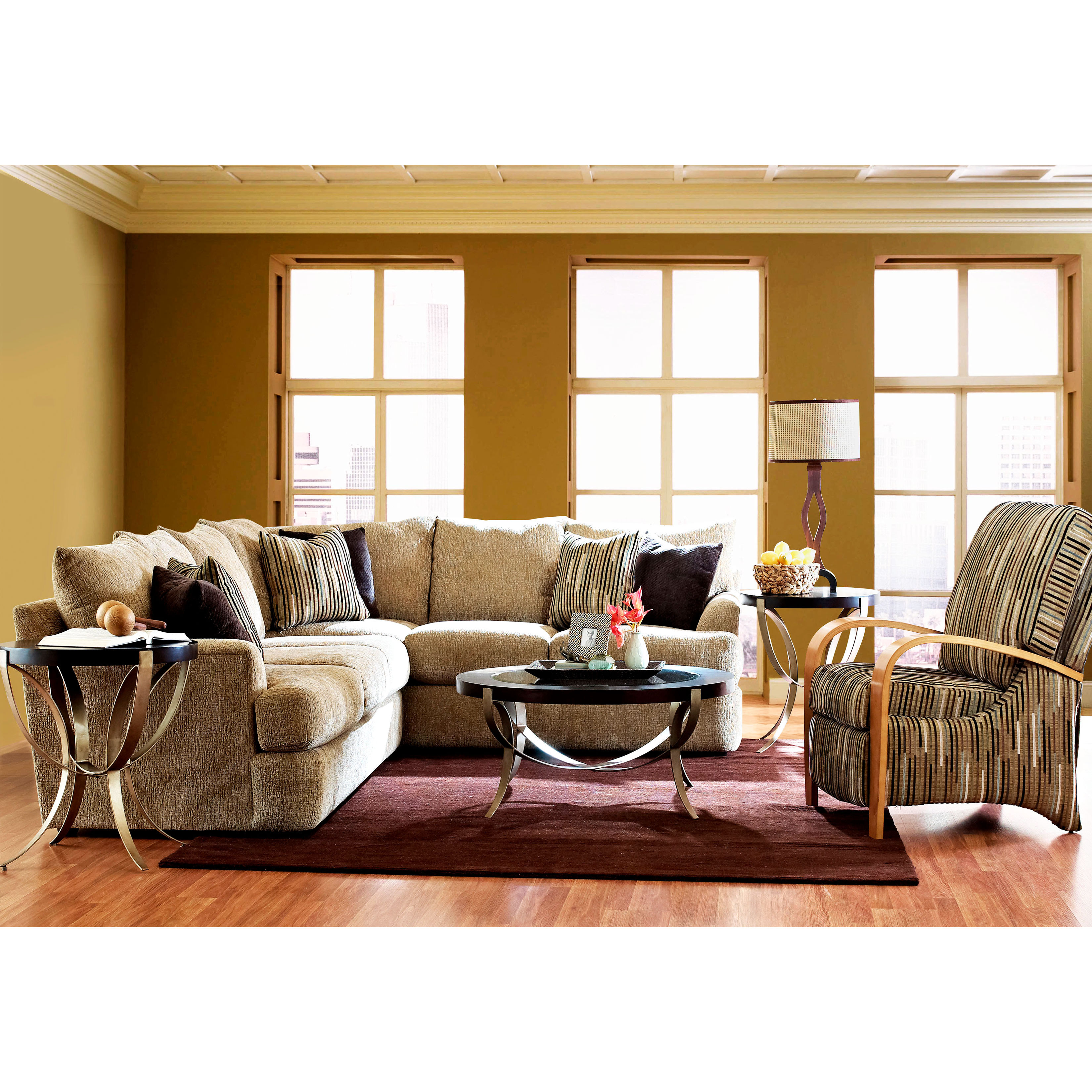 Findley Stationary Sectional (Made to order fabrics) | Sofas and