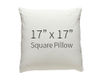 17" x 17" Square Pillow