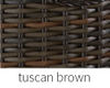 Tuscan Brown Finish