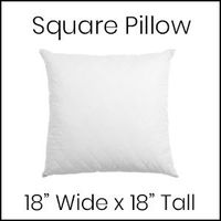18" Square Pillow